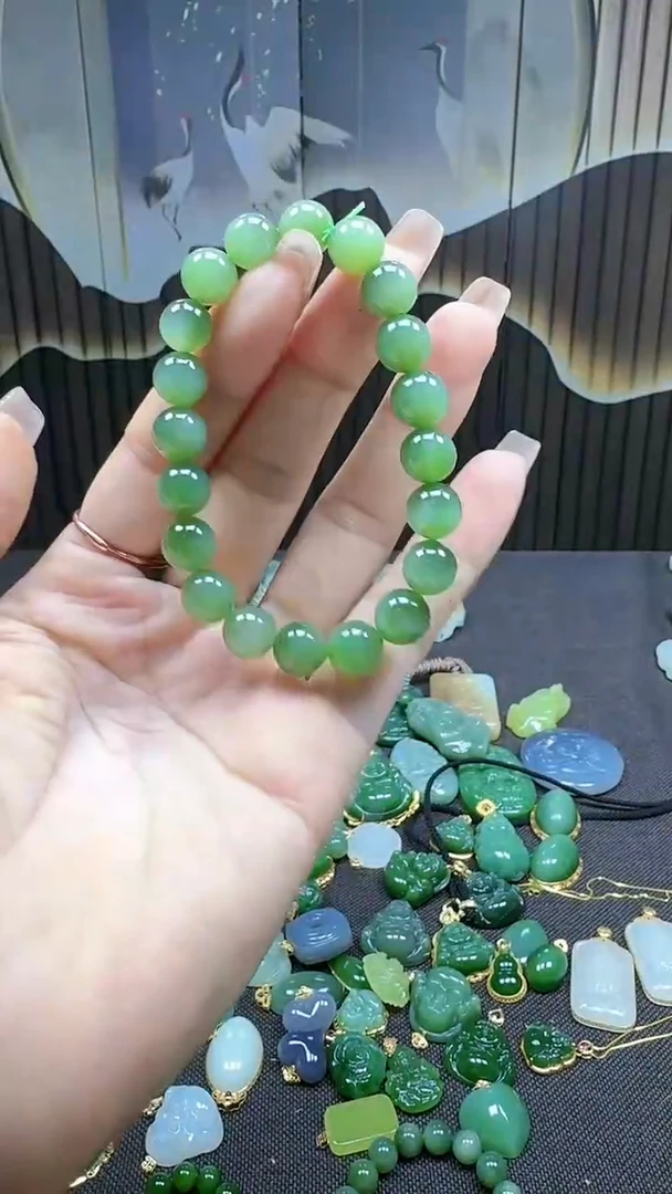 和田玉未镶嵌挂件10