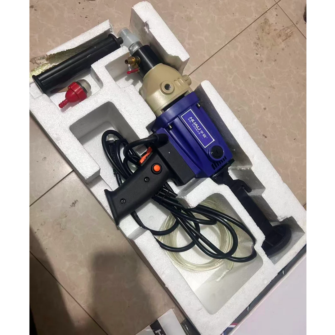 华丽品牌水钻搅拌打孔水钻机