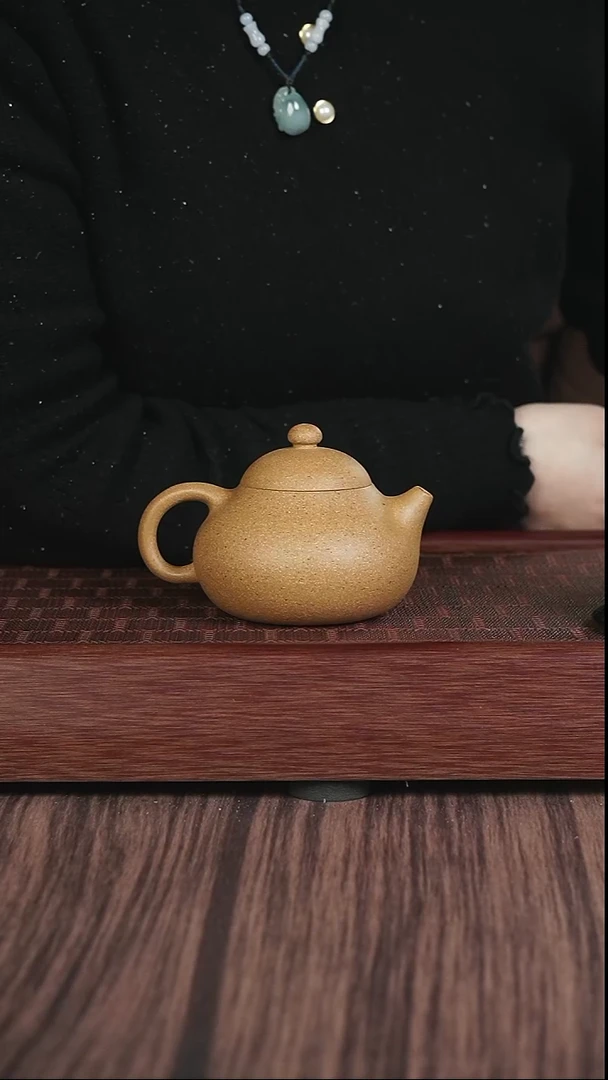 【闪购商品】紫砂茶壶  粗砂  黄金段  文旦