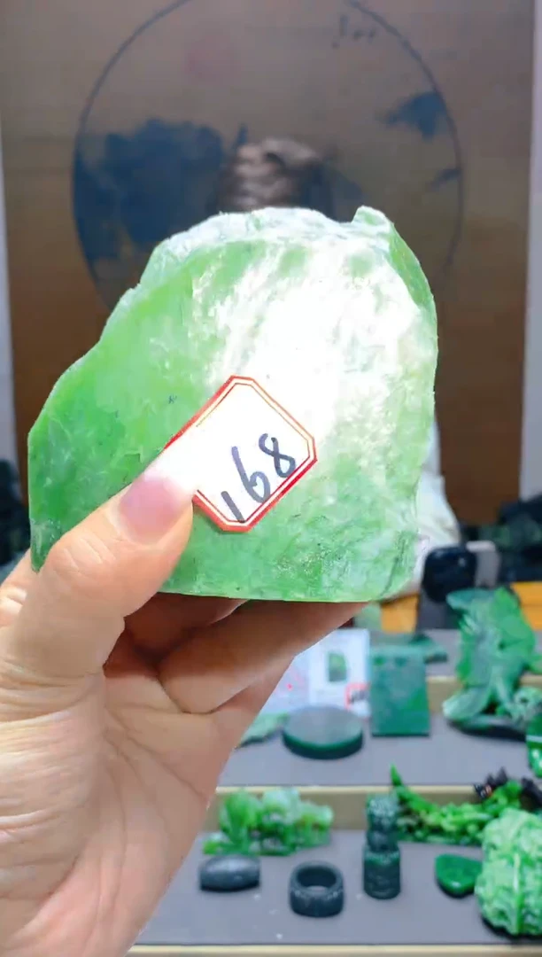 【闪购商品】和田玉（碧玉）珠宝半成品未镶嵌1