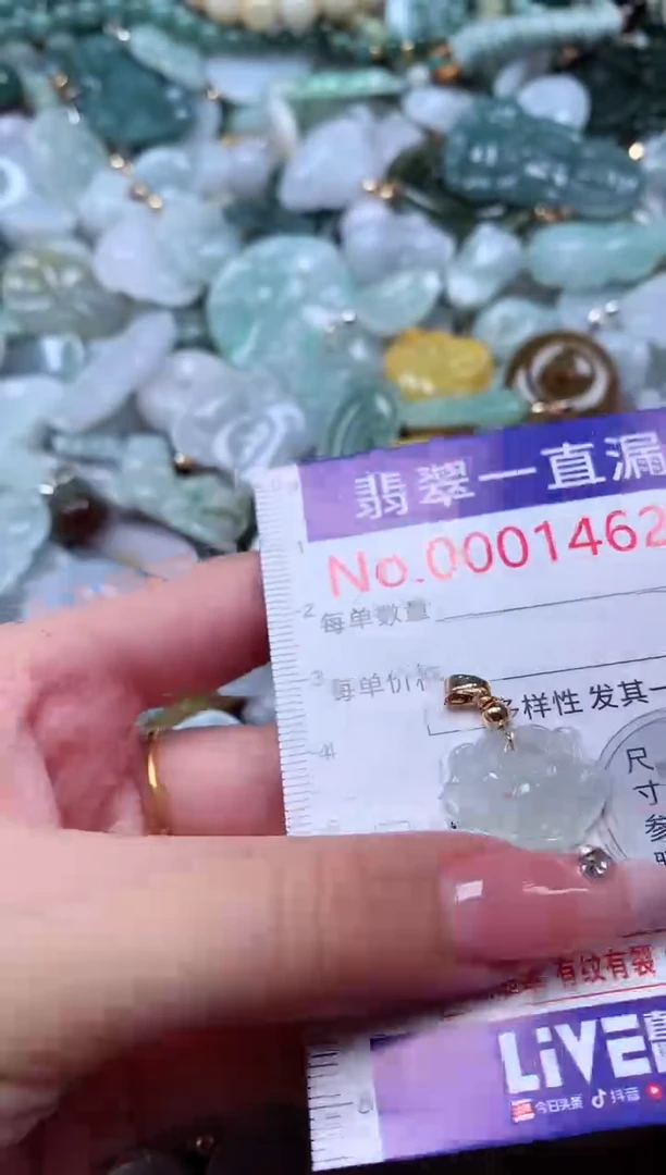 翡翠未镶嵌吊坠(不含链)1462