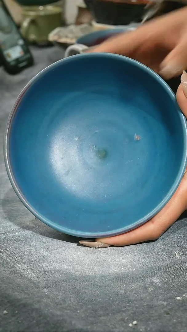 【闪购商品】碗浪鬼柴烧釉绘柴烧杯