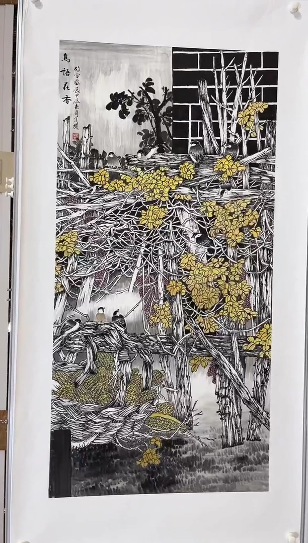 国画商老师国画作品25