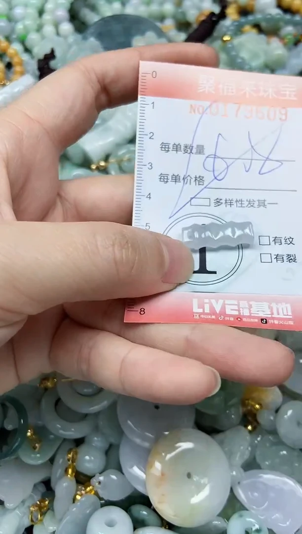 翡翠未镶嵌颈饰闪购0179609多样性发其一