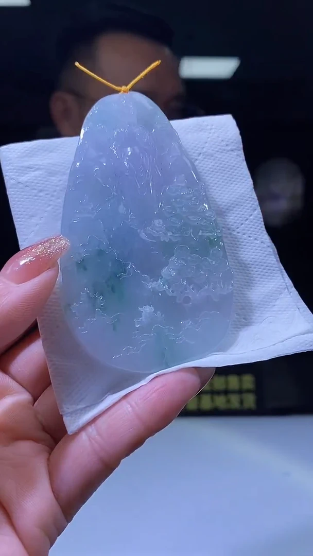 未镶嵌定制翡翠05/0104/W/山水