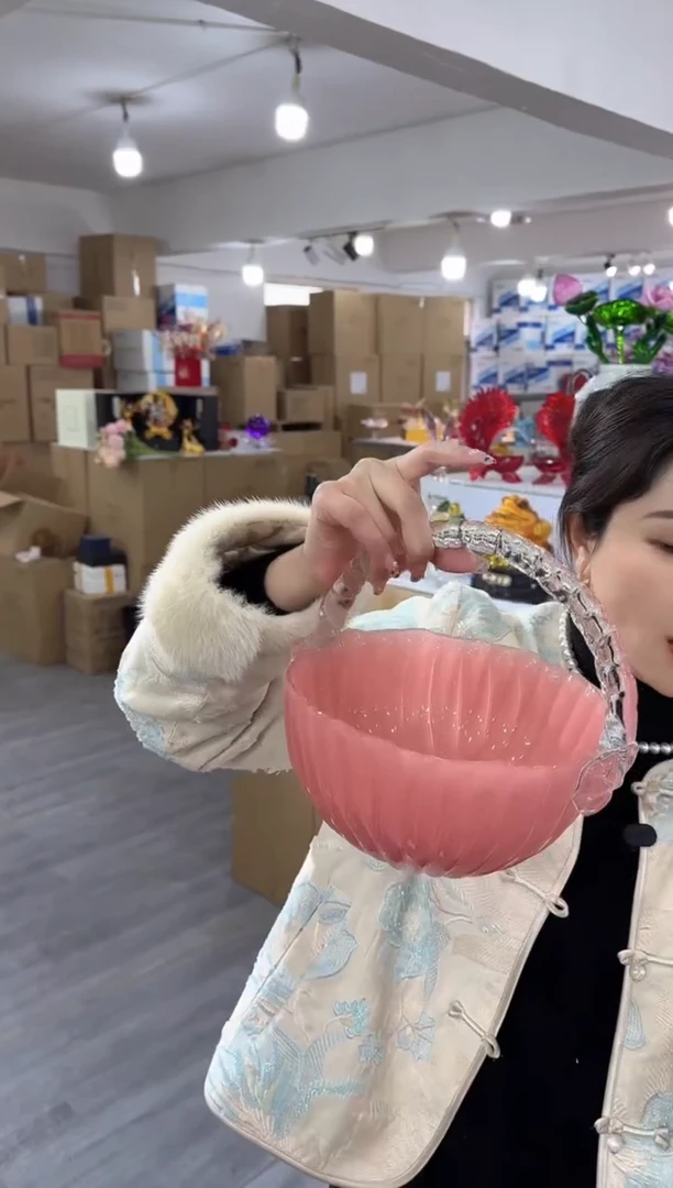 【闪购商品】琉璃椿新花器J-25晚