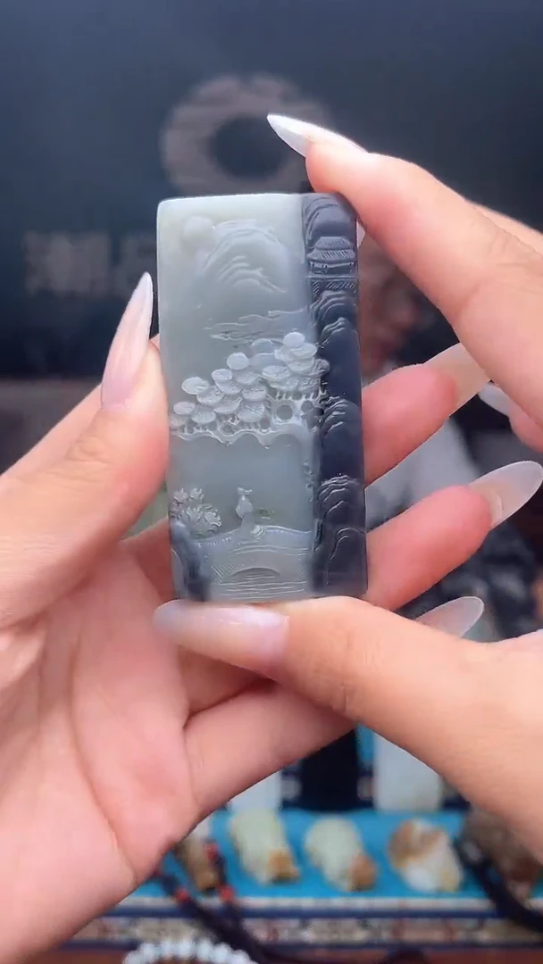 未镶嵌和田玉挂件1