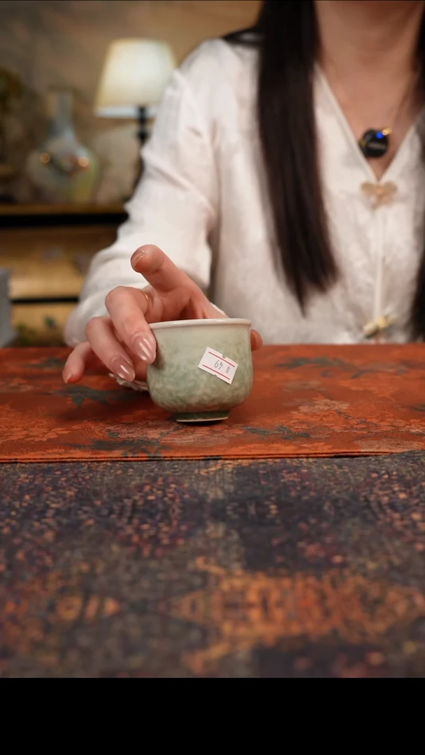 杯景德镇陶瓷杯碗柴烧多人