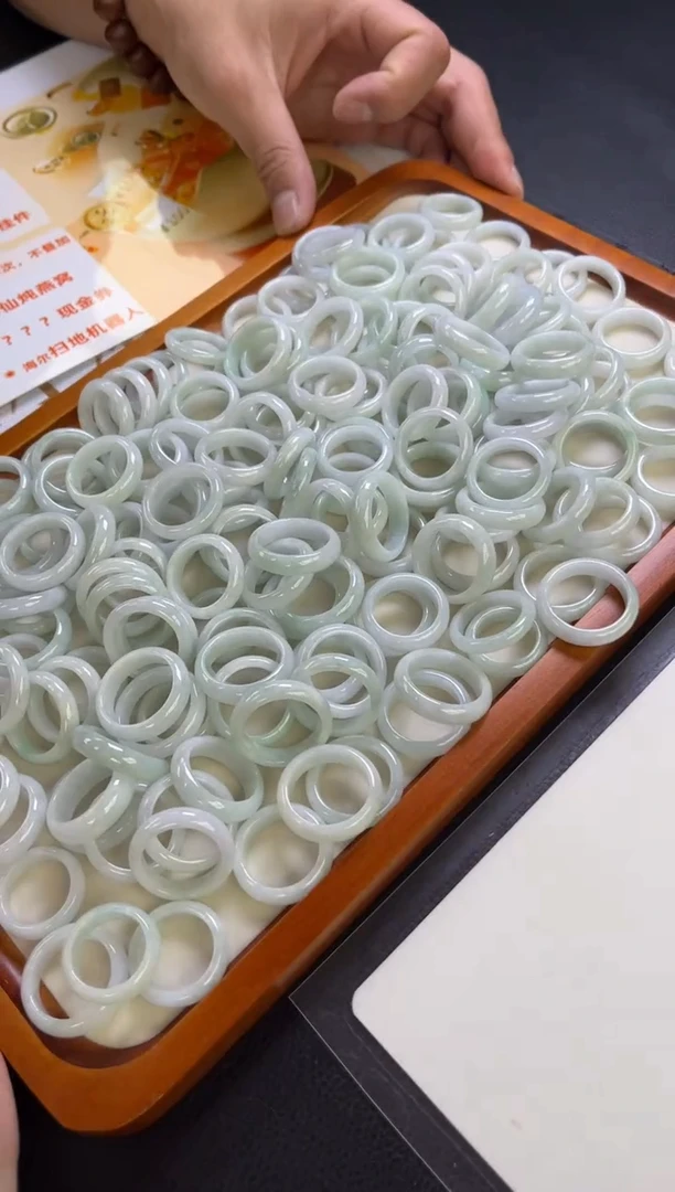 未镶嵌戒圈翡翠K280 多样性发一件/