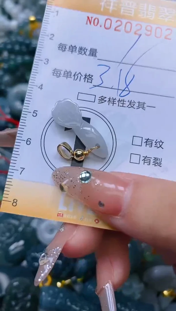 翡翠未镶嵌颈饰闪购0202902