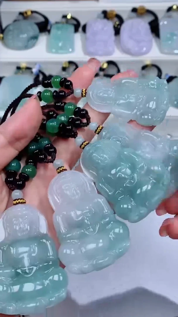 翡翠未镶嵌颈饰吊坠团购多样性发一件