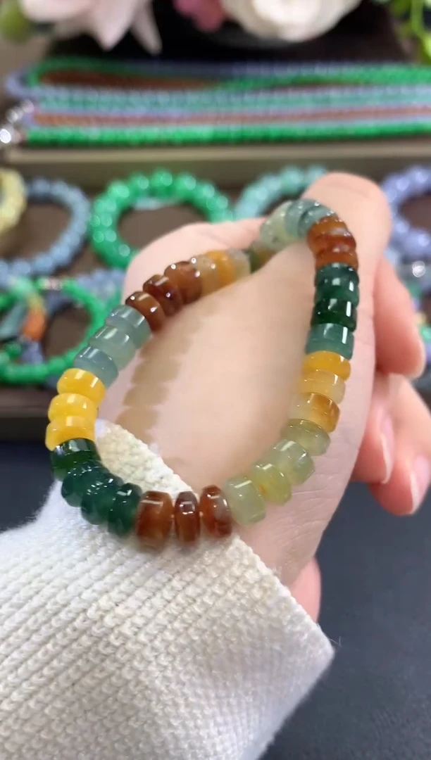 未镶嵌手串翡翠d120 多样性一件发货