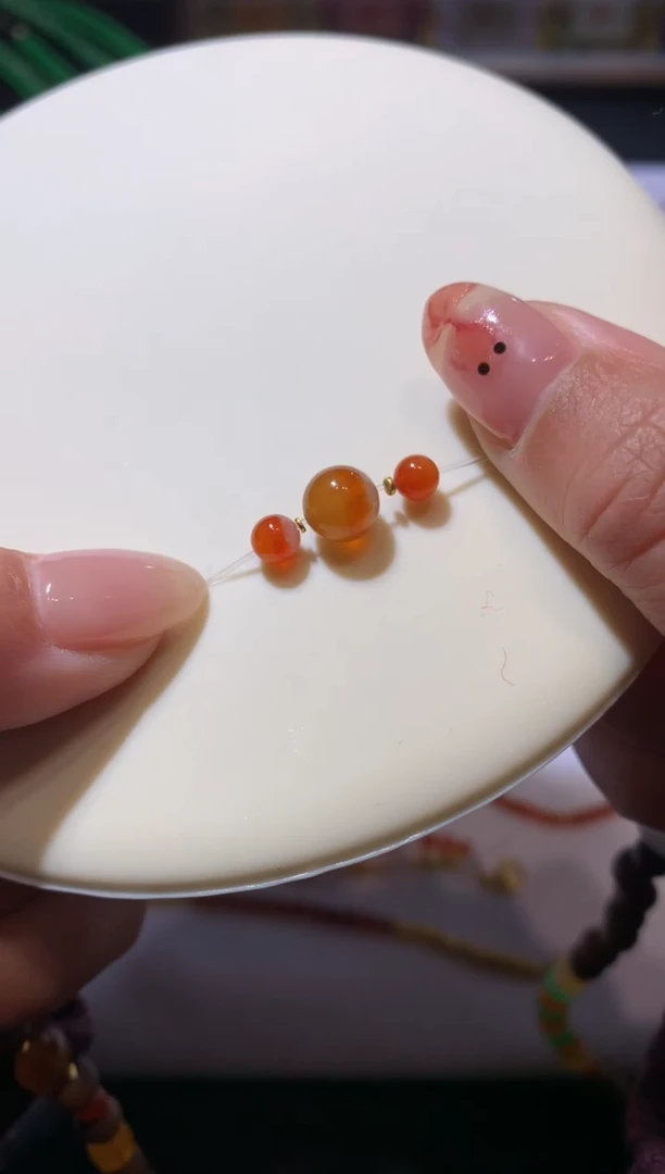 【闪购商品】定制翡翠未镶嵌三颗珠子5800+580