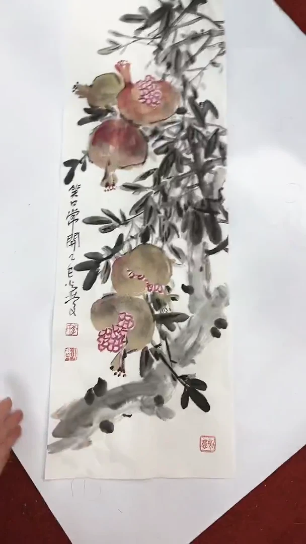 国画李火庆/国画/花鸟