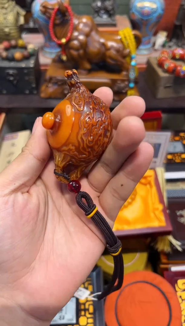未镶嵌蜜蜡裸石E刘哥高端专属精品11