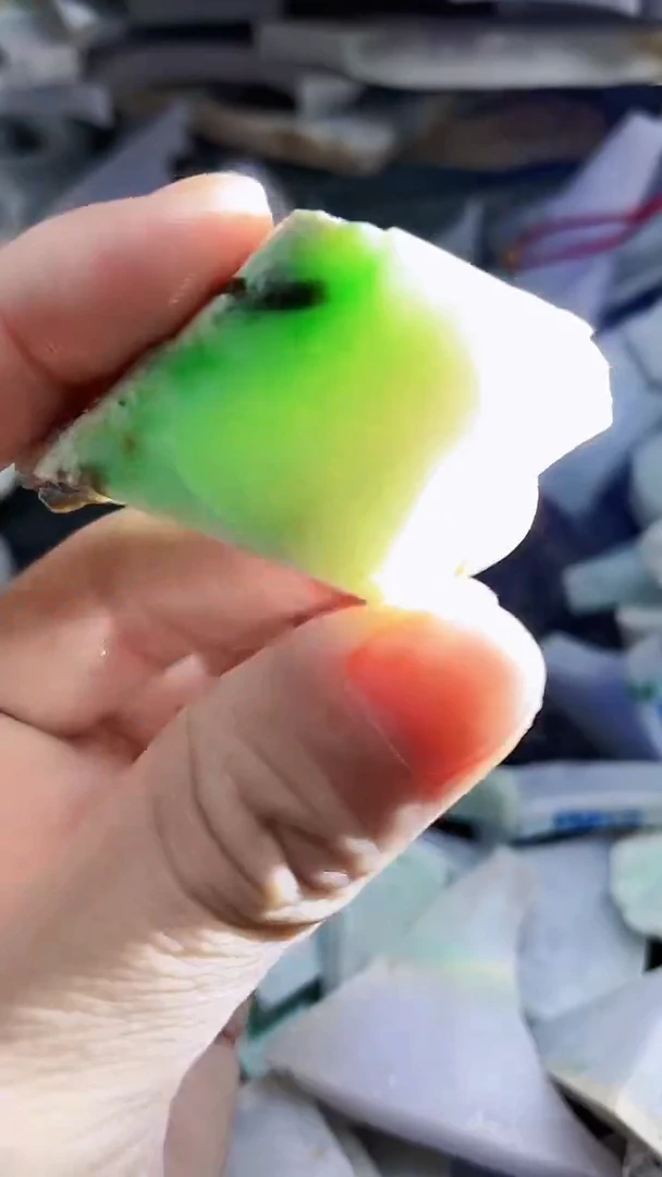 裸石翡翠天然A货翡翠板料