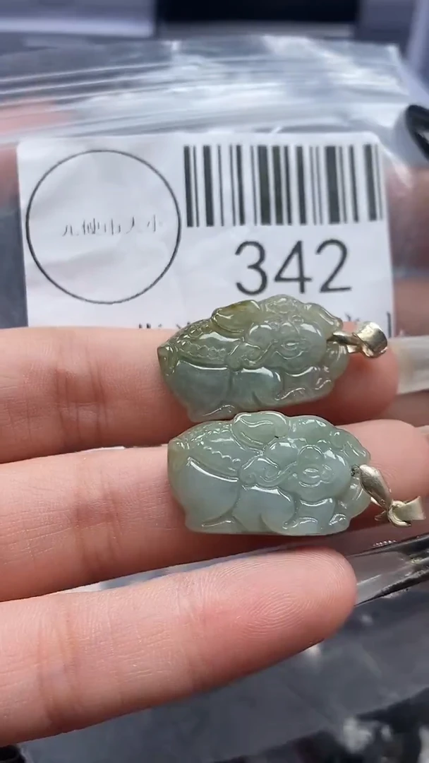 吊坠(不含链)未镶嵌翡翠342