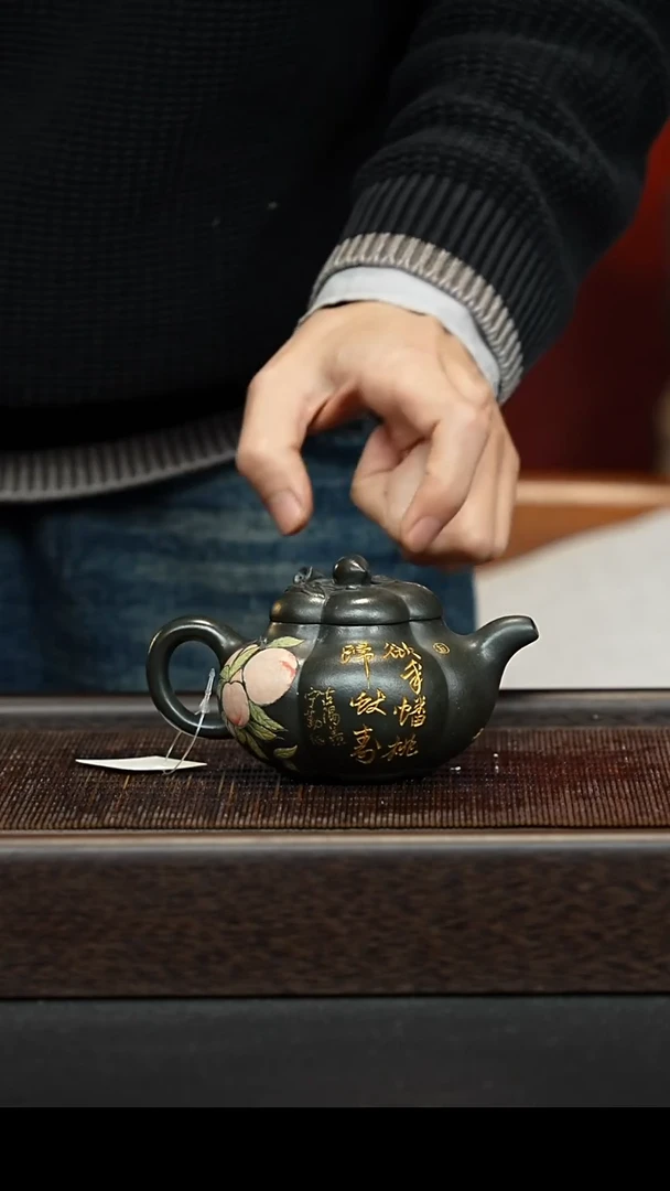 茶壶紫砂宜兴紫砂壶fjx318
