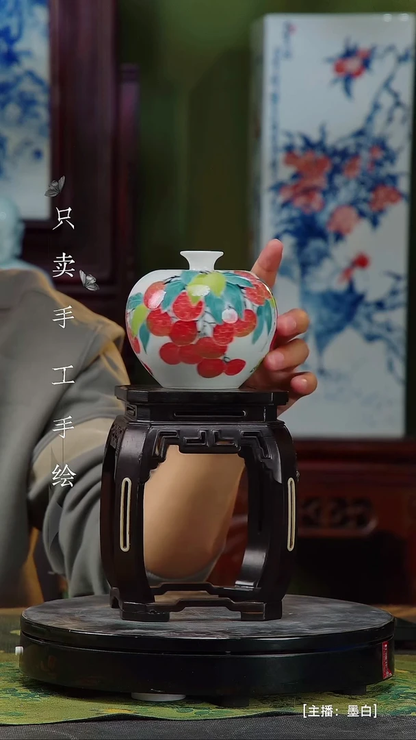 瓷片景德镇手工手绘陶瓷