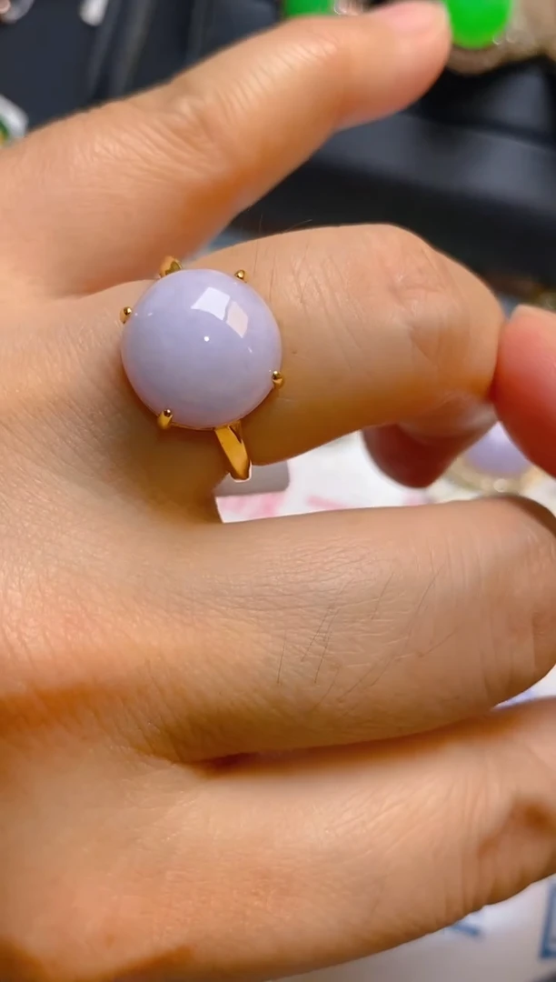 【闪购商品】翡翠耳饰银S925镶嵌天然A货翡翠1