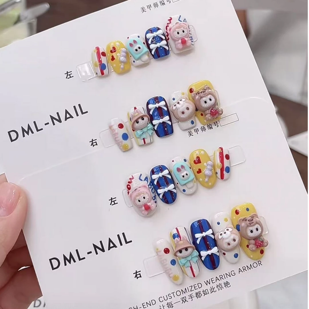 丹蜜琳【Labubu】手绘模具 高奢定制系列手工穿戴软甲