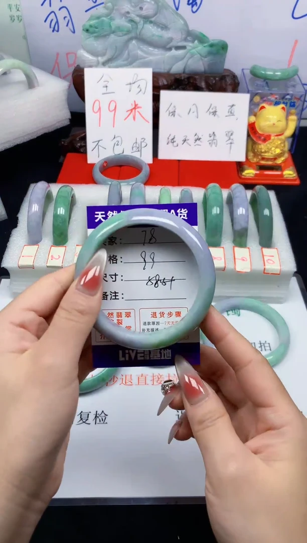 未镶嵌手镯翡翠78