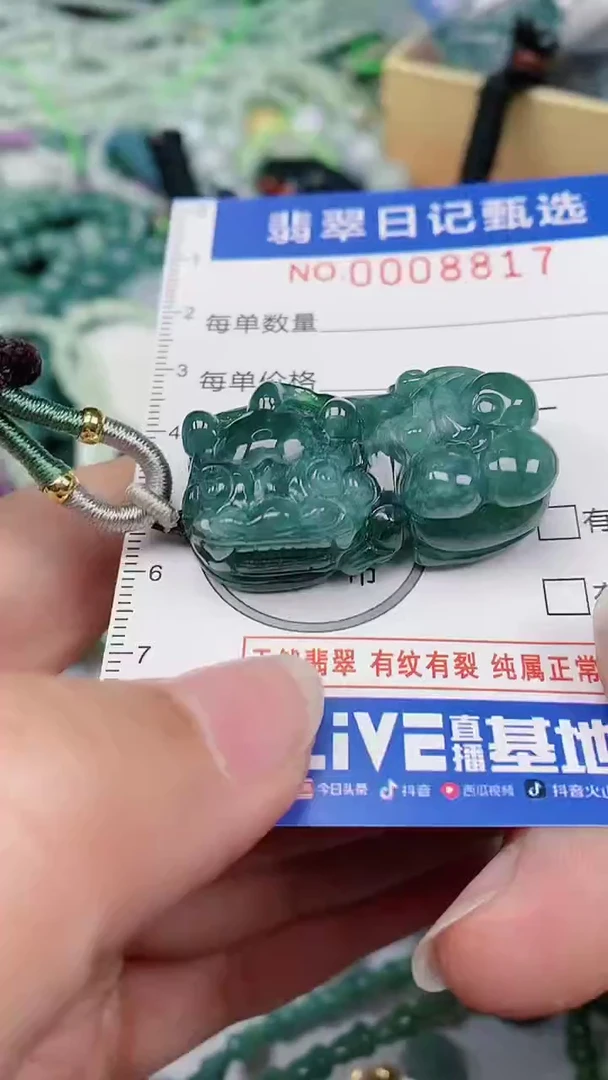 【闪购商品】翡翠颈饰未镶嵌00008817