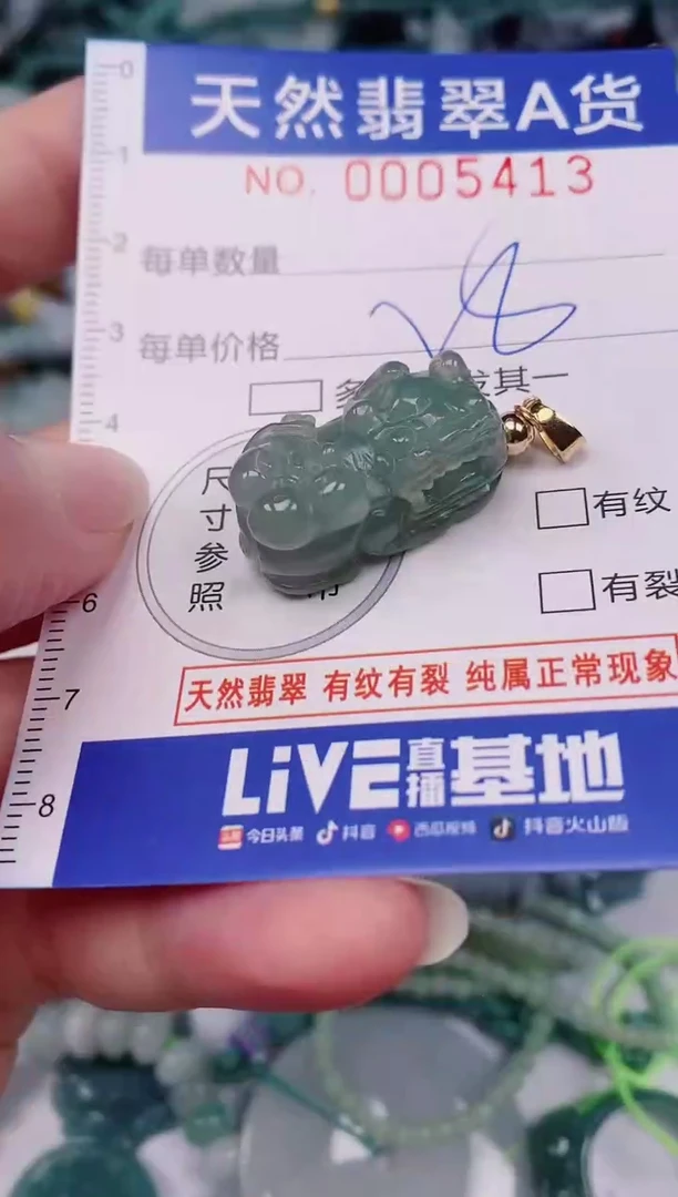颈饰未镶嵌翡翠00005413
