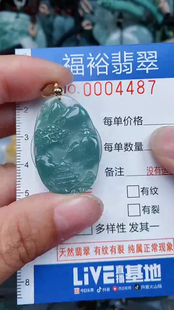 【闪购商品】翡翠颈饰未镶嵌...0004487