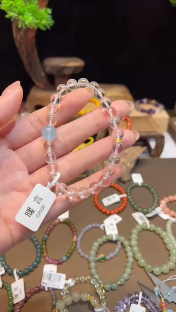 水晶手链未镶嵌手饰@@C2500