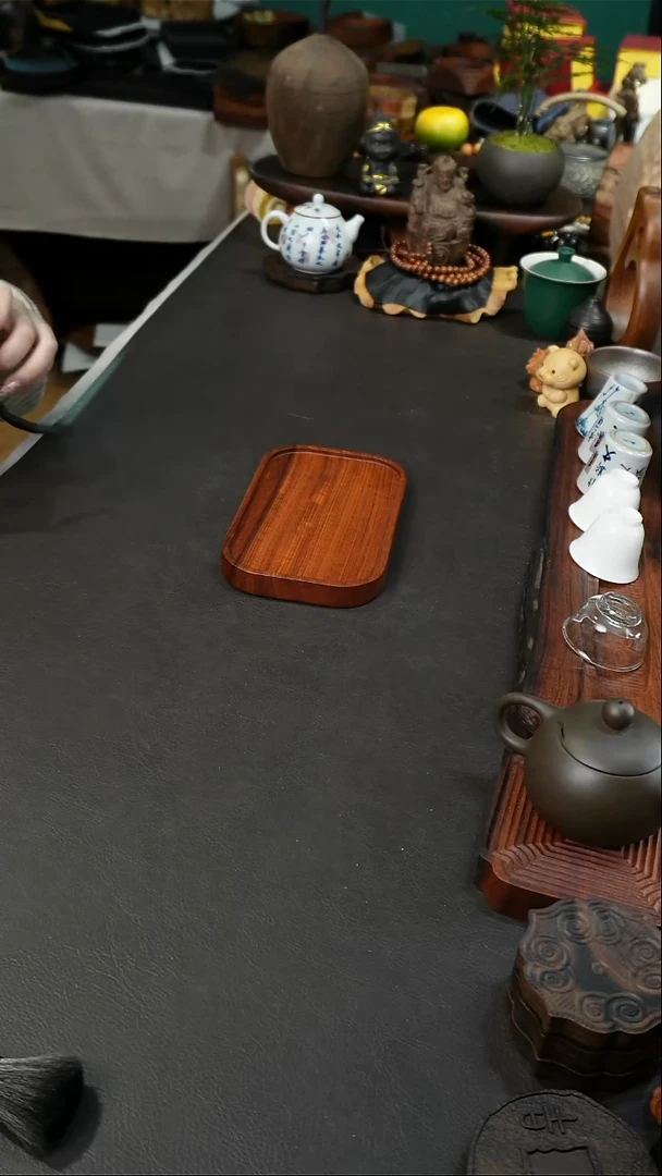 缅甸花梨木小托盘20-12-2cm