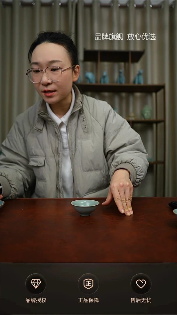 【闪购商品】仿古鸡心杯不完美简装