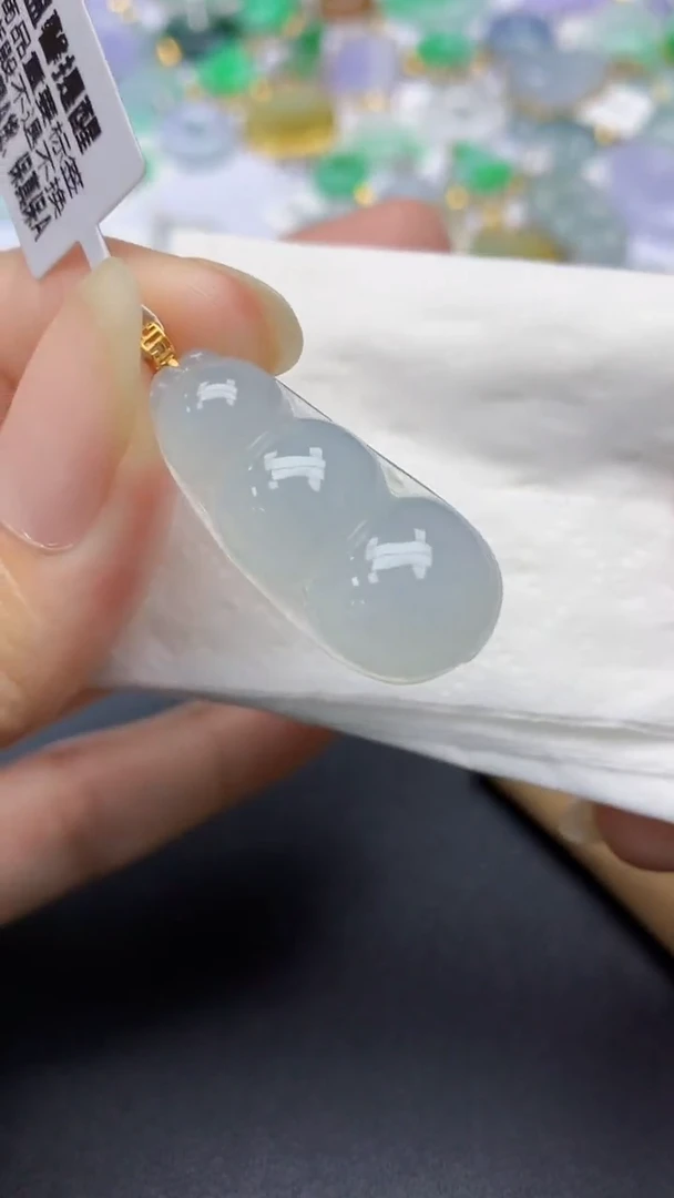 颈饰未镶嵌翡翠天然缅甸a货翡翠百元以上9元证书费自理