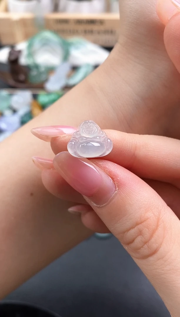 颈饰未镶嵌翡翠佛公