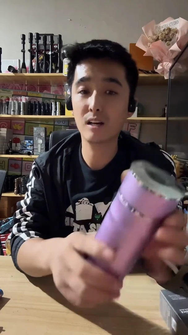 粉色保温杯孤品..