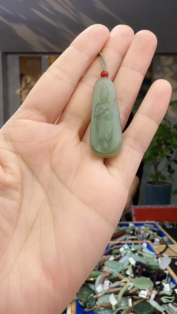 未镶嵌和田玉挂件拍一发一