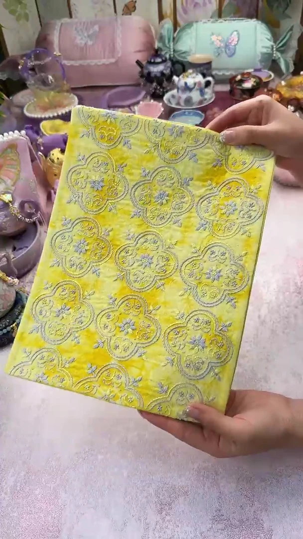 147窗户刺子绣茶席