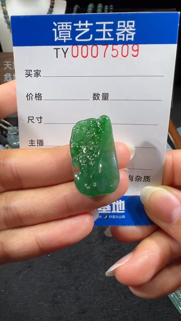未镶嵌挂件翡翠在7509
