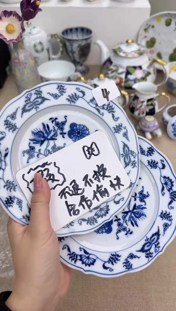 瓷片2片泡泡家的瓷器真好看