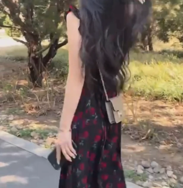 2025夏季新款网红同款洋气减龄韩版爆款宽松中长款连衣裙lixa