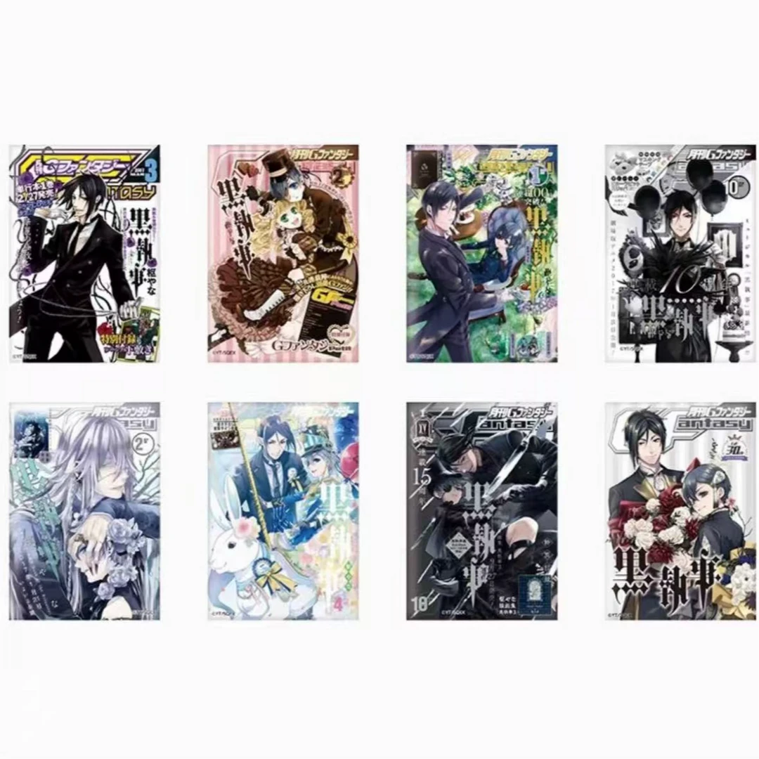 【AJ2025】黑执事原画方吧唧/明信片 GF30 cafe吧唧 正版日谷