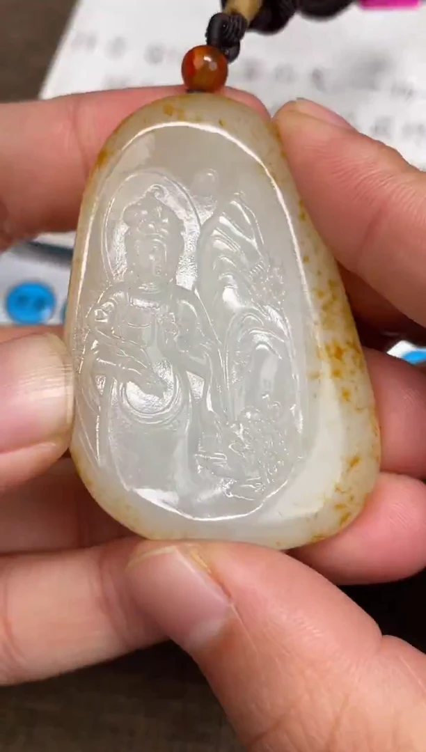 颈饰未镶嵌和田玉12.25GZ多样性拍一发一10