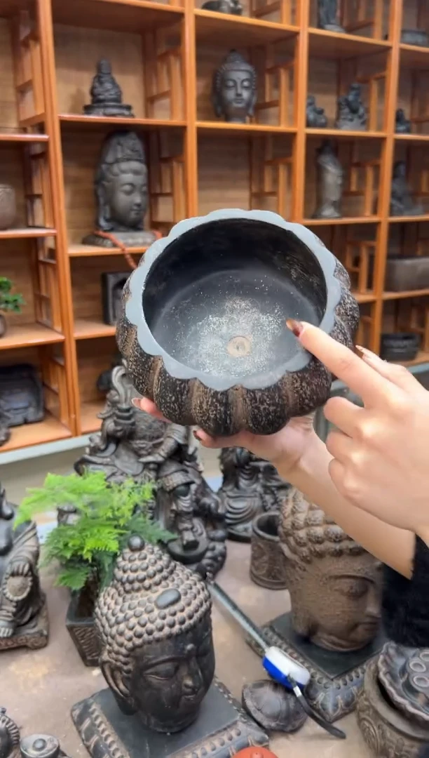 陶土【火山泥】南瓜盆