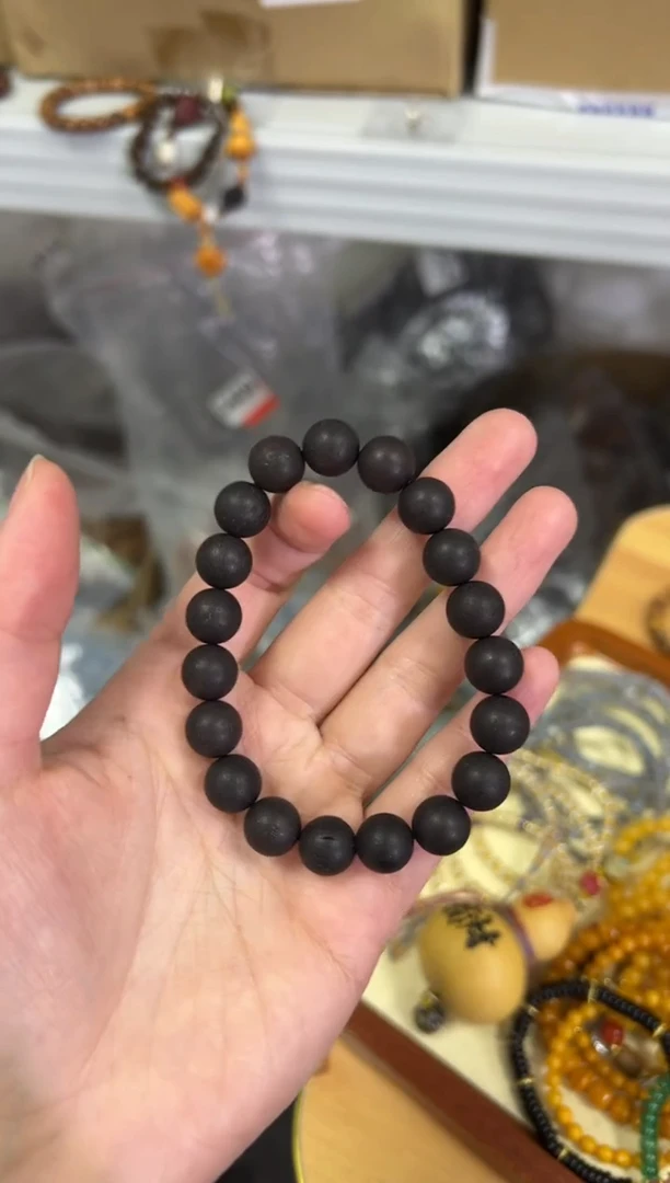【闪购商品】降真香手串/手链黑油降真香圆珠手串10MM