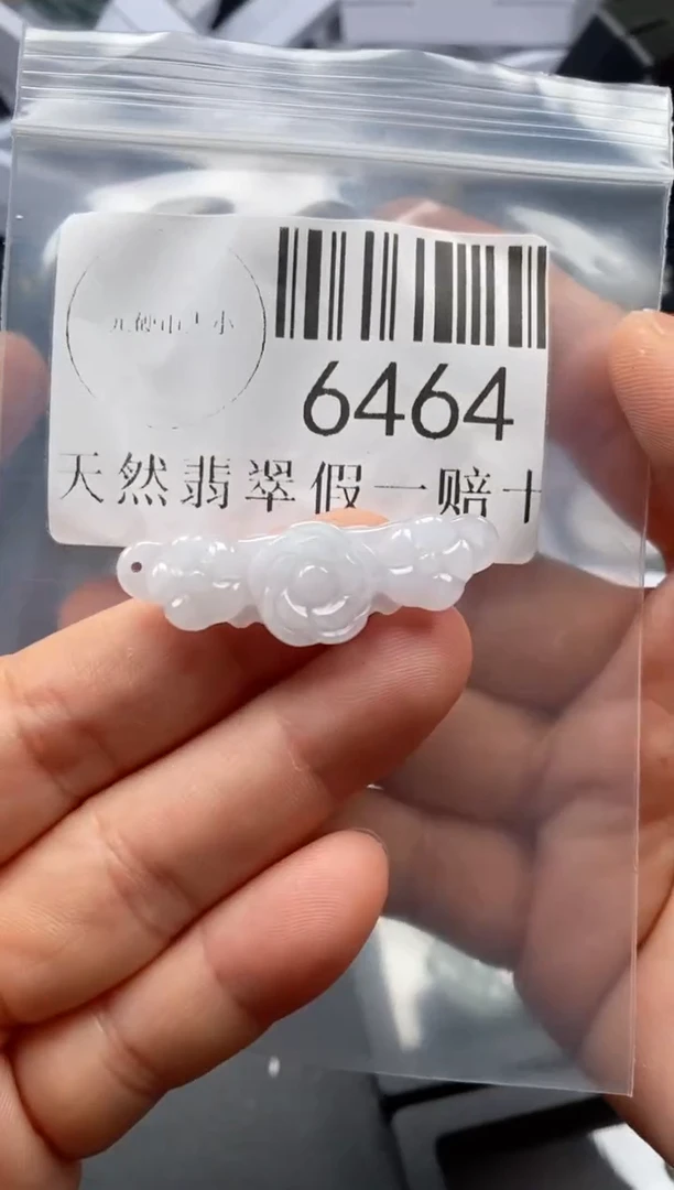 翡翠未镶嵌吊坠(不含链)6464