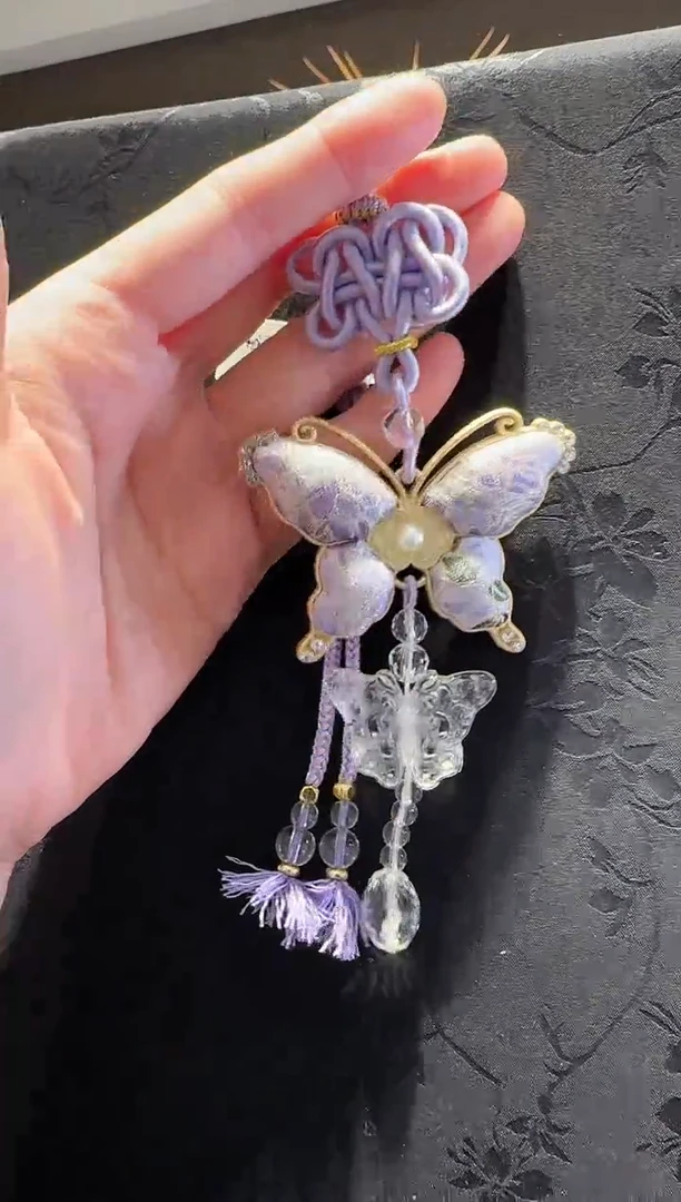 未镶嵌手绳水晶蝴蝶款