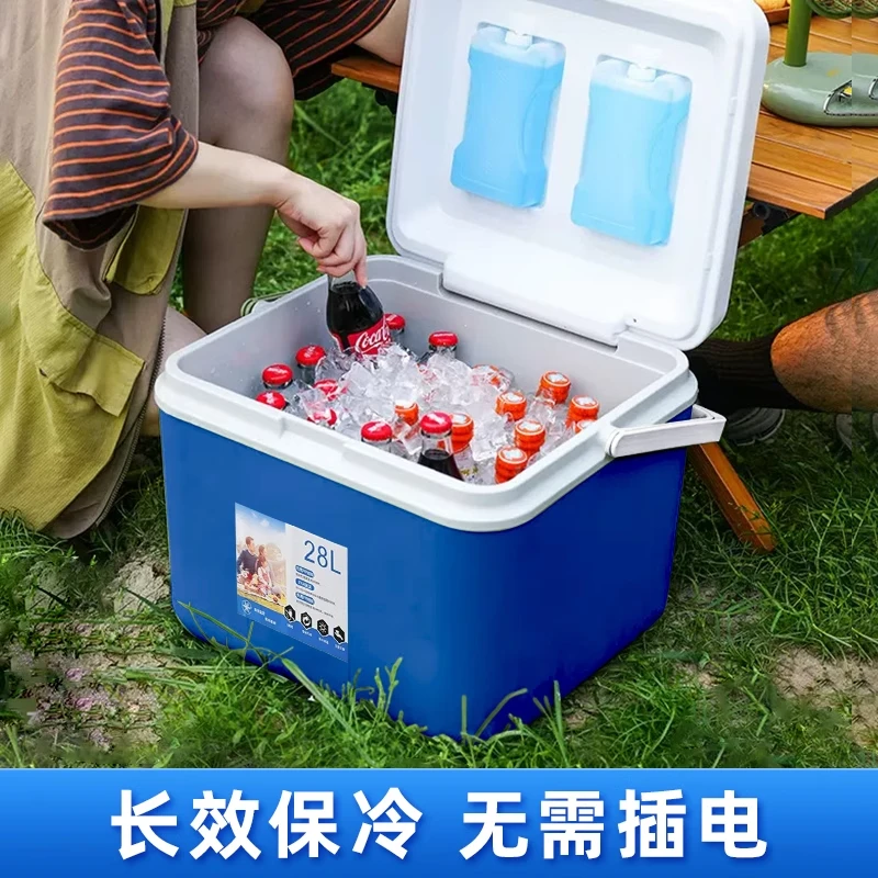 食品保温箱摆摊商用户外家用保鲜箱外卖送餐箱母乳冰块冷冻冷藏箱