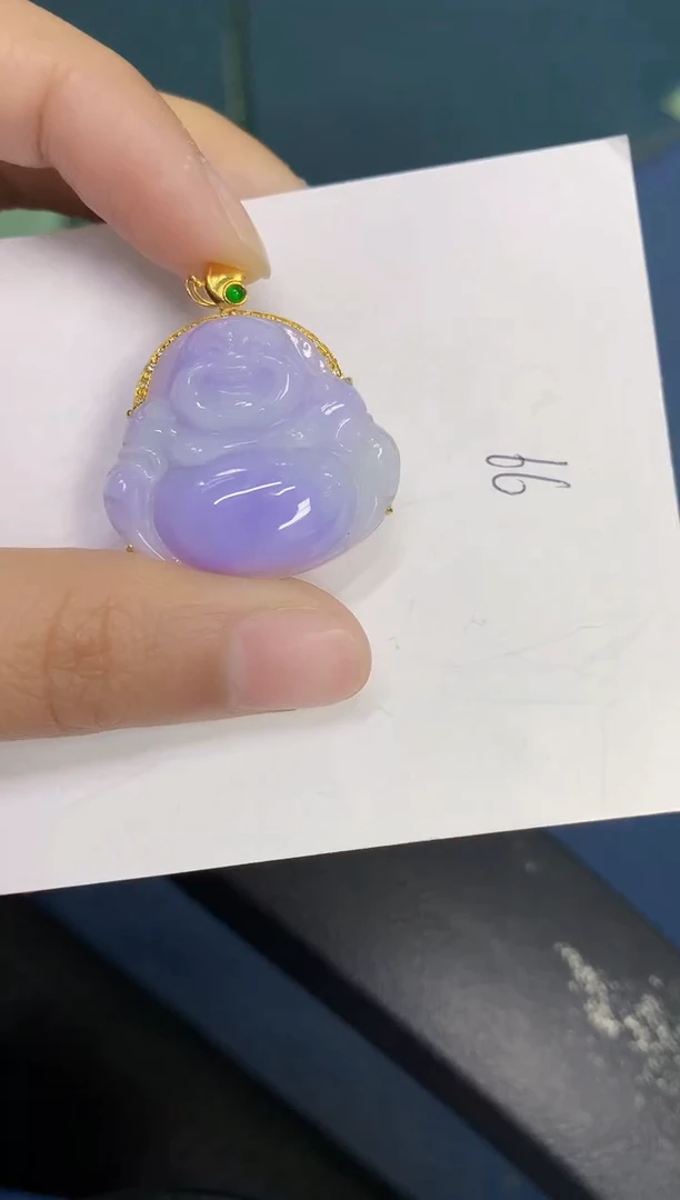 【闪购商品】翡翠颈饰18K金镶嵌000000000