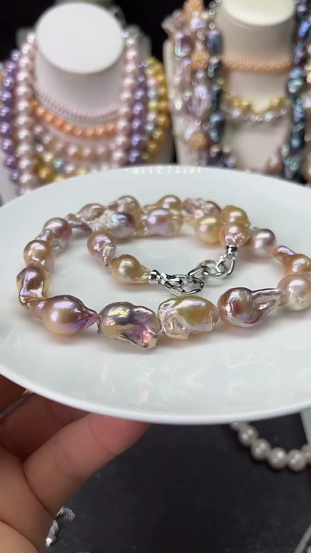 颈饰未镶嵌淡水珍珠多人