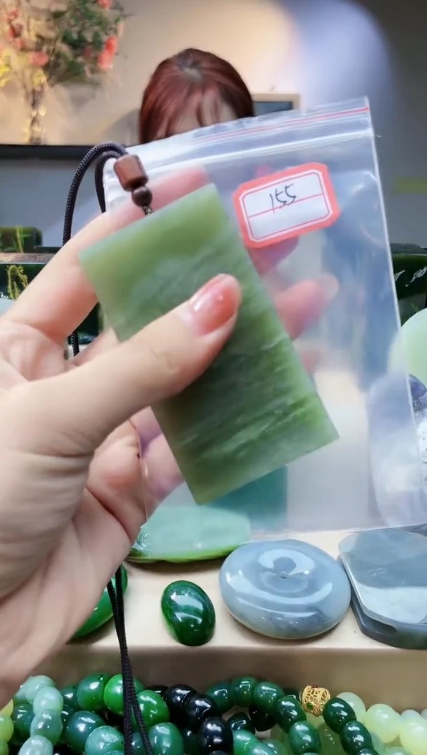 和田玉未镶嵌挂件1